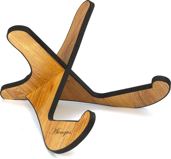 Gitaarstandaard - Standaard voor akoestische en klassieke gitaar - hout