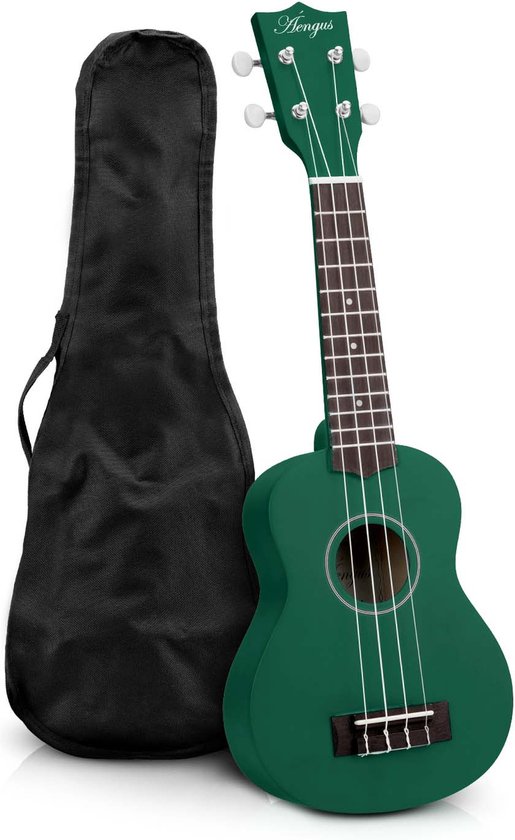 Áengus Sopraan Ukelele / Ukulele - Groen