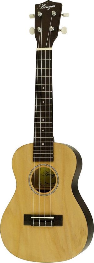 Áengus Concert Ukelele / Ukulele - Spruce top - lichtbruin