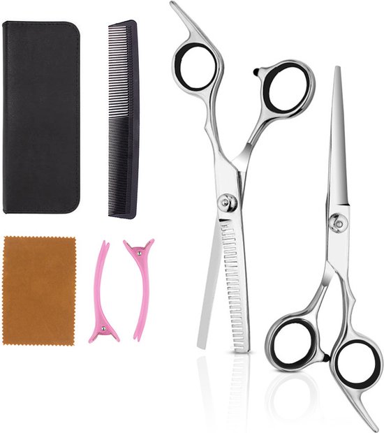 Kappersschaar set – 7 delig in luxe etui