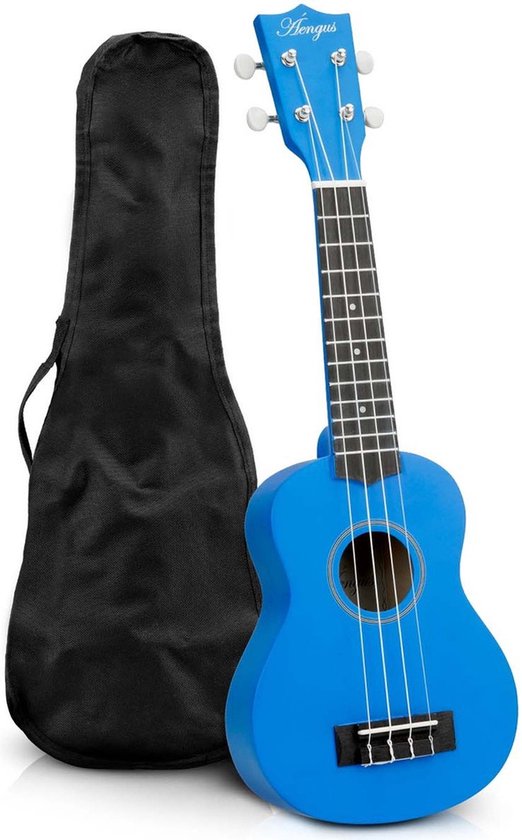 Áengus Sopraan Ukelele / Ukulele - Blauw