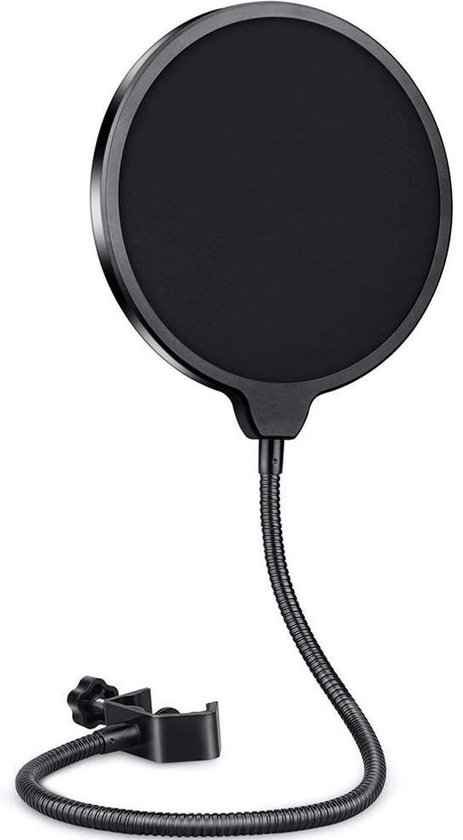 Pop Filter voor studio microfoons - Plopkap popfilter Dubbellaags