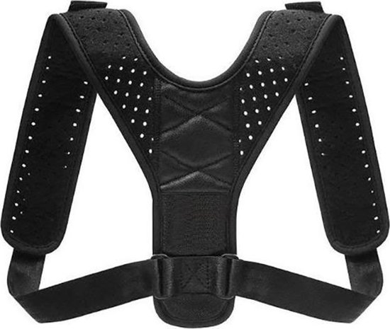 Rugbrace houding corrector – rugband ter voorkoming van rug-, nek- en schouderklachten – one size