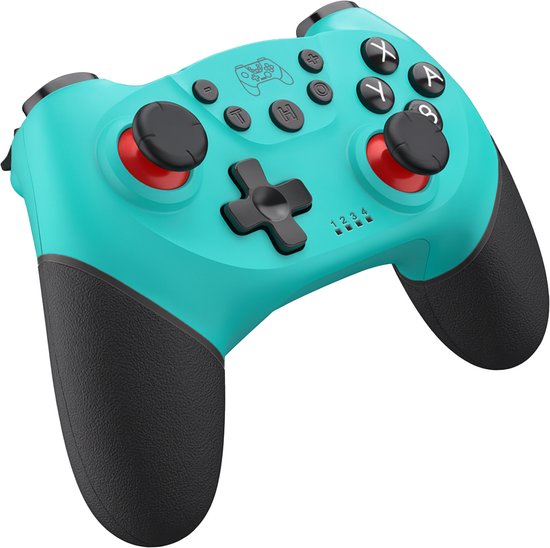 Octronic Pro Controller - geschikt voor Nintendo Switch - bluetooth game controller - zwart/groen