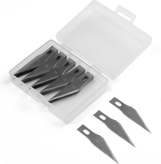 Scalpel mesjes nr.11 - navulverpakking 50 stuks voor hobbymes
