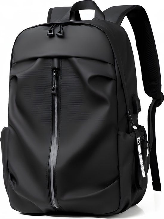 Laptop Rugzak - Rugtas - Schooltas – Backpack - vak voor 14 inch Laptop – 28 liter – zwart