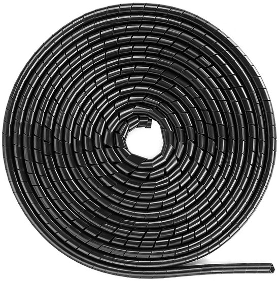 Kabelslang Kabelbeschermer - Spiraalslang Kabelbinders Flexibel - 8 meter